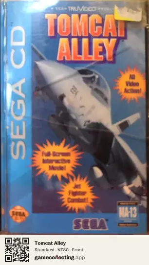 Tomcat Alley Sega Mega-CD / Sega CD, NTSC box front