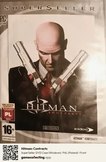 Hitman: Contracts Computer, Poland box front
