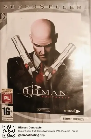 Hitman: Contracts Computer, Poland box front