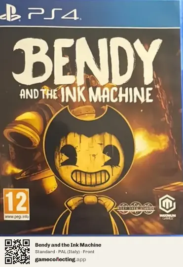Bendy and the Ink Machine PlayStation 4, Italy box front