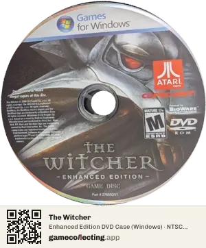 The Witcher Computer, NTSC disc