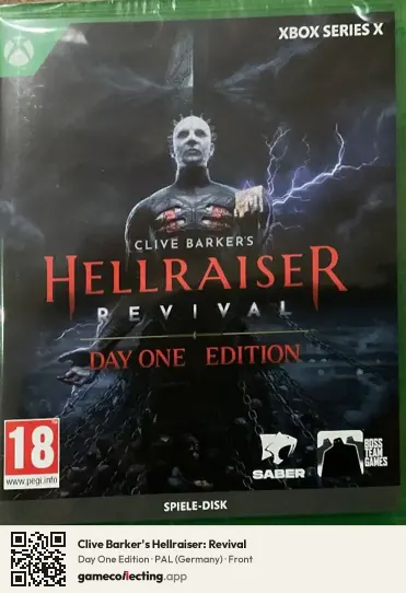 Clive Barker's Hellraiser: Revival Xbox Series X, Germany box front