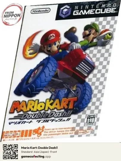 Mario Kart: Double Dash!! Nintendo GameCube, Asia box front