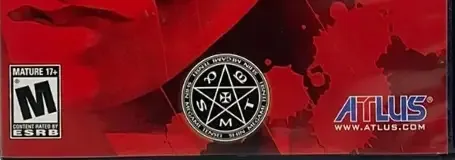 Shin Megami Tensei: Nocturne, the ESRB box on its front