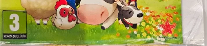 Harvest Moon 3D: The Lost Valley, the PEGI square on its front