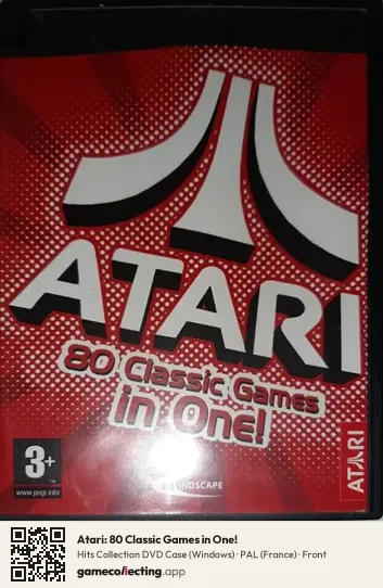 Atari: 80 Classic Games in One! Computer, France box front