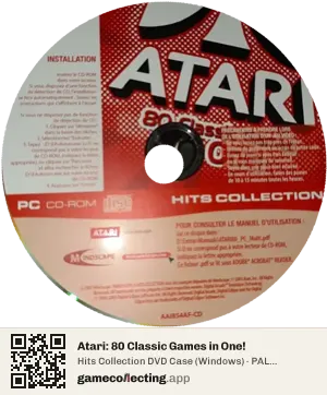 Atari: 80 Classic Games in One! Computer, PAL disc