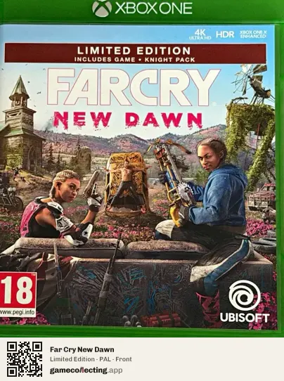 Far Cry New Dawn Xbox One, PAL box front