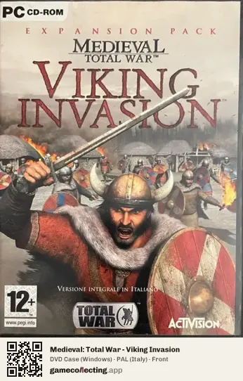 Medieval: Total War - Viking Invasion Computer, Italy box front