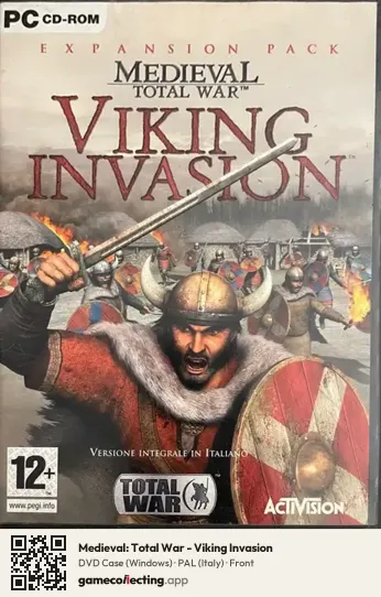 Medieval: Total War - Viking Invasion Computer, Italy box front