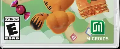 Garfield Lasagna Party, the ESRB box on its front