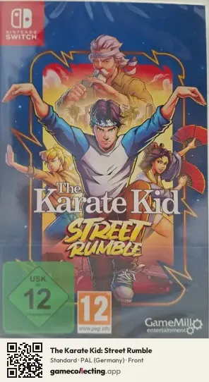 The Karate Kid: Street Rumble Nintendo Switch, Germany box front