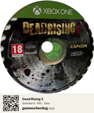 Dead Rising 3 Xbox One, PAL disc