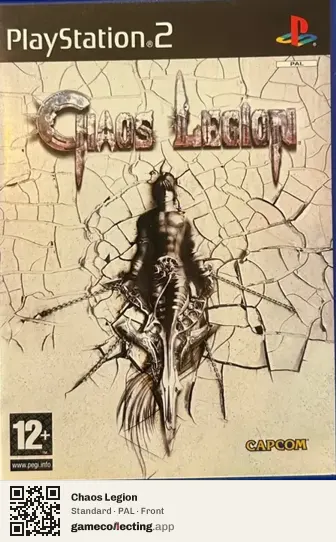 Chaos Legion PlayStation 2, PAL box front