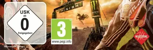 MXGP 2, the USK square on its front