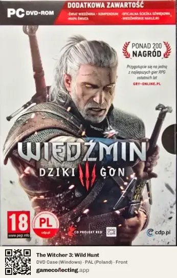 The Witcher 3: Wild Hunt Computer, Poland box front