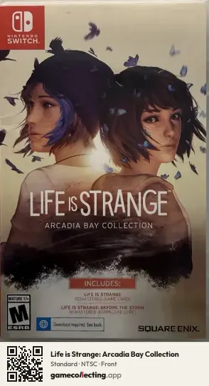Life is Strange: Arcadia Bay Collection Nintendo Switch, NTSC box front