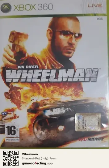 Wheelman Xbox 360, Italy box front