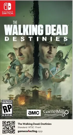 The Walking Dead: Destinies Nintendo Switch, NTSC box front