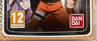 Naruto Shippuden: Ultimate Ninja Heroes 3, the PEGI square on its front