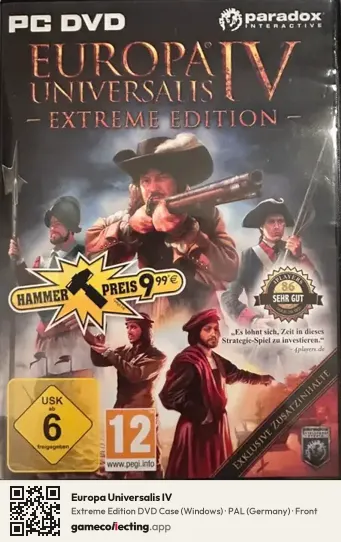 Europa Universalis IV Computer, Germany box front