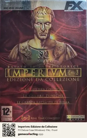 Imperivm: Edizione da Collezione Computer, PAL box front