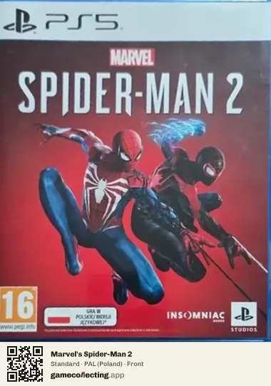 Marvel's Spider-Man 2 PlayStation 5, Poland box front
