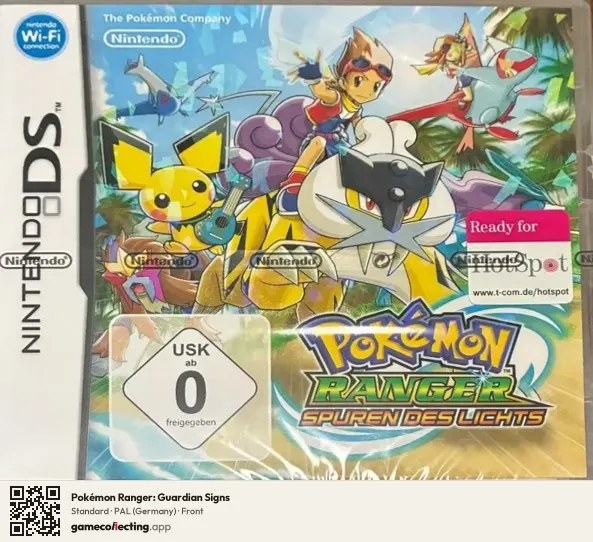 Pokémon Ranger: Guardian Signs Nintendo DS, Germany box front