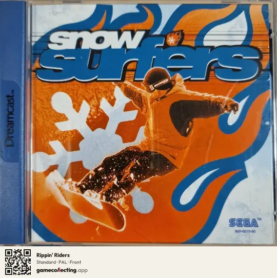 Rippin' Riders Sega Dreamcast, PAL box front