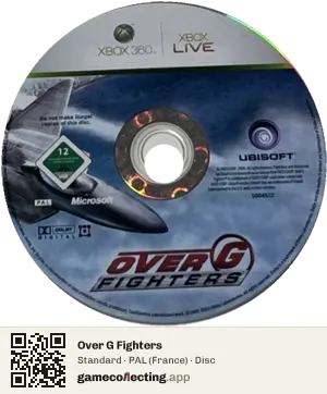 Over G Fighters Xbox 360, PAL disc