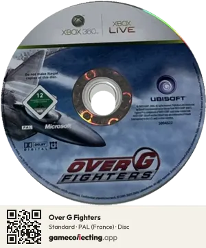 Over G Fighters Xbox 360, PAL disc
