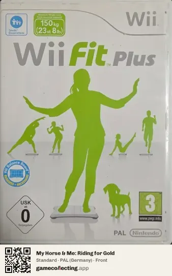 My Horse & Me: Riding for Gold Nintendo Wii, Germany box front