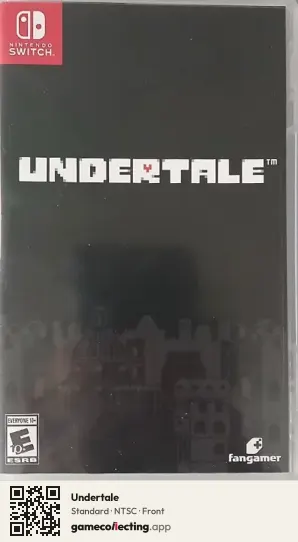 Undertale Nintendo Switch, NTSC box front
