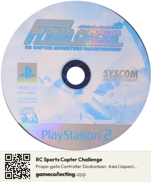 RC Sports Copter Challenge PlayStation 2, Asia disc