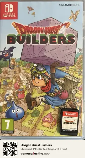 Dragon Quest Builders Nintendo Switch, United Kingdom box front