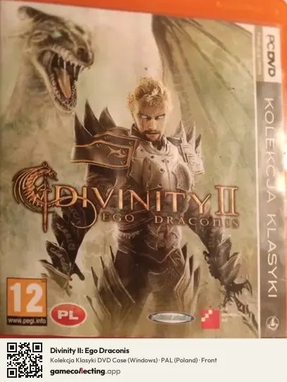 Divinity II: Ego Draconis Computer, Poland box front