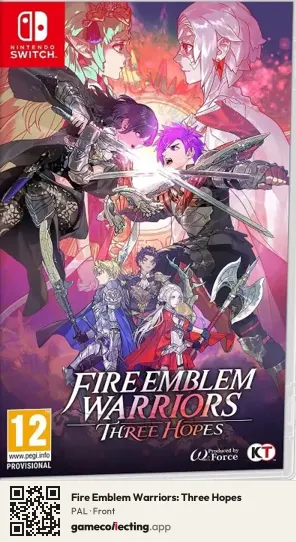 Fire Emblem Warriors: Three Hopes Nintendo Switch, PAL box front