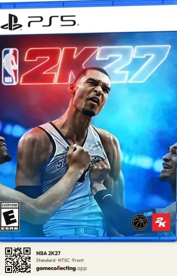 NBA 2K27 PlayStation 5, NTSC box front