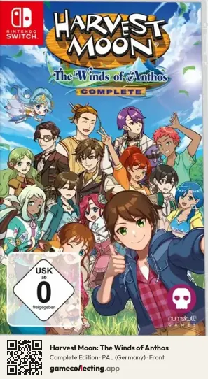 Harvest Moon: The Winds of Anthos Nintendo Switch, Germany box front