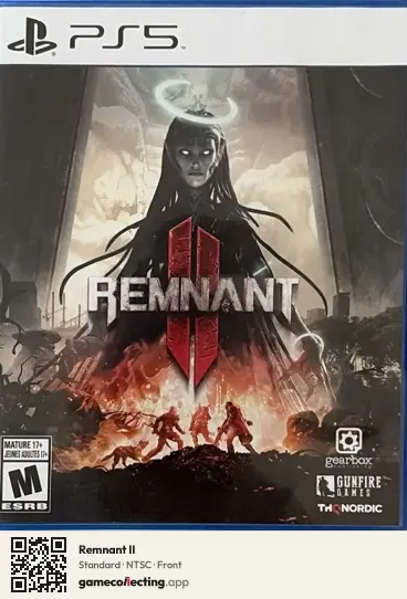 Remnant II PlayStation 5, NTSC box front