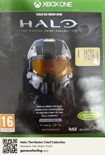 Halo: The Master Chief Collection Xbox One, Italy box front