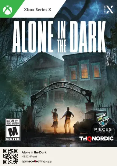 Alone in the Dark Xbox Series X, NTSC box front