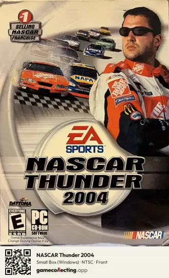 NASCAR Thunder 2004 Computer, NTSC box front