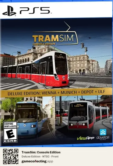 TramSim: Console Edition PlayStation 5, NTSC box front
