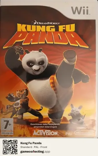 Kung Fu Panda Nintendo Wii, PAL box front