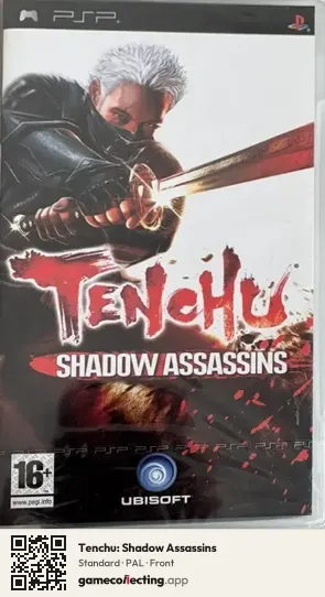 Tenchu: Shadow Assassins PlayStation Portable, PAL box front
