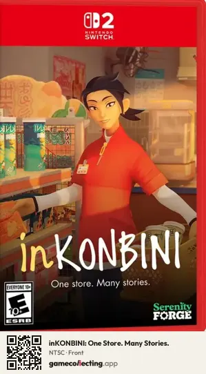 inKONBINI: One Store. Many Stories. Nintendo Switch 2, NTSC box front