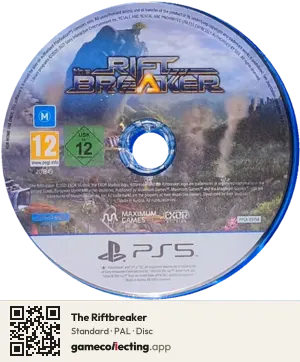 The Riftbreaker PlayStation 5, PAL disc