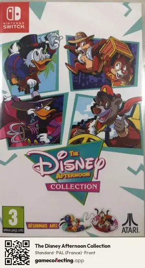 The Disney Afternoon Collection Nintendo Switch, France box front
