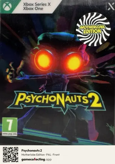 Psychonauts 2 Xbox One, PAL box front